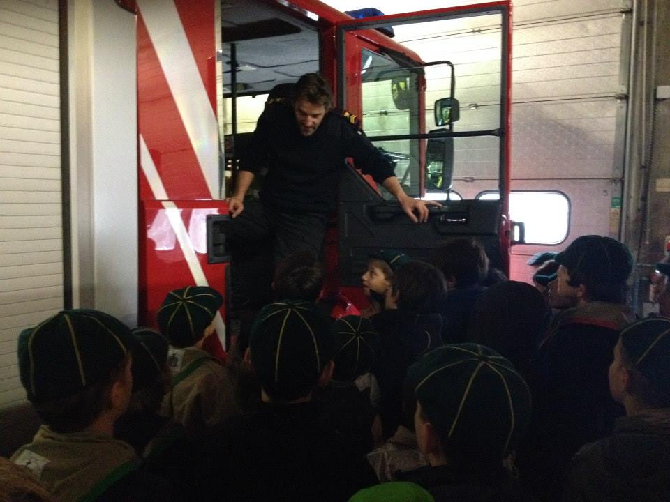 Sint-Martinus den XIIde - Bezoek Brandweer Welpen Kiewit